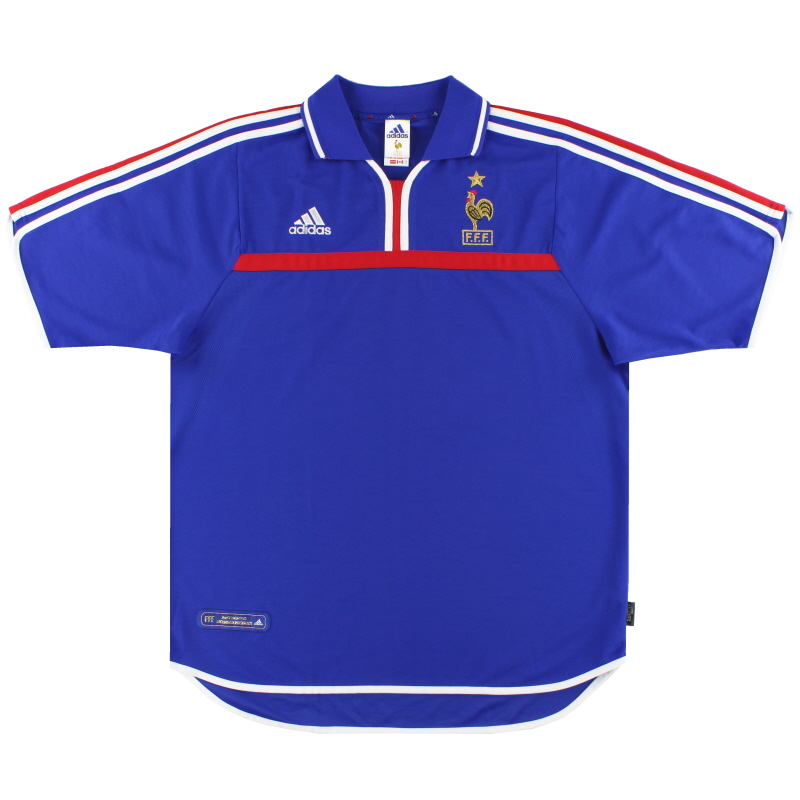 2000-02 France adidas Home Shirt XL.Boys