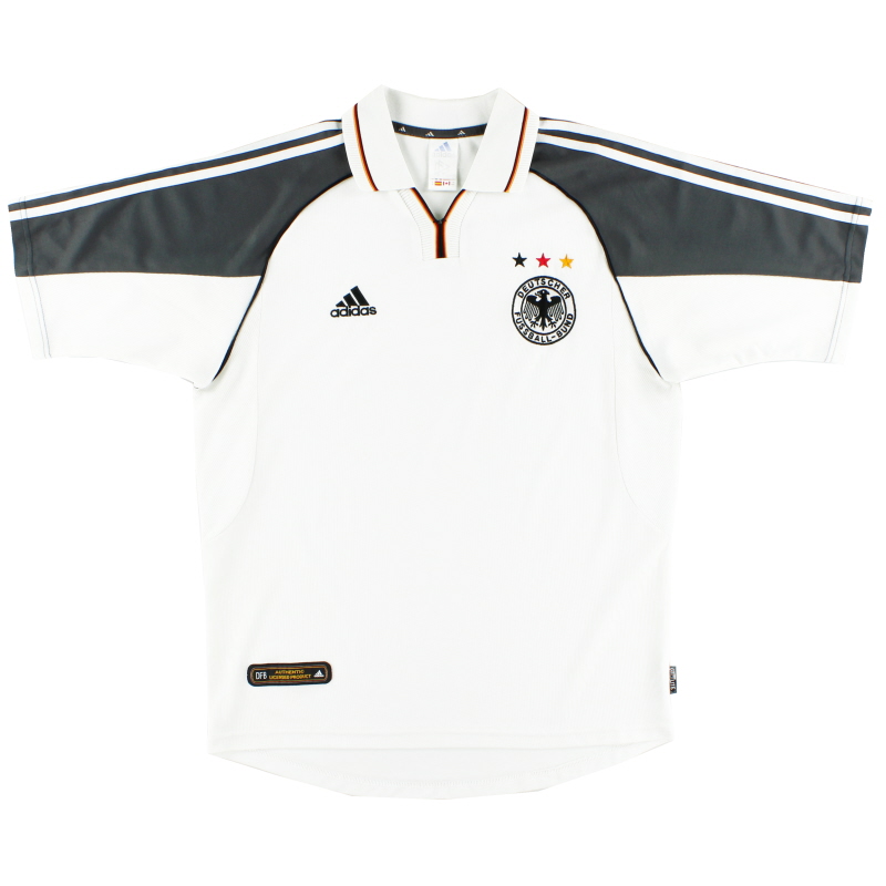2000-02 Jerman adidas Home Shirt M - 647216