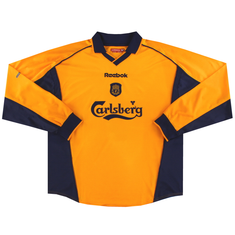 2000-02 Liverpool Reebok Away Shirt L/S L - 203338