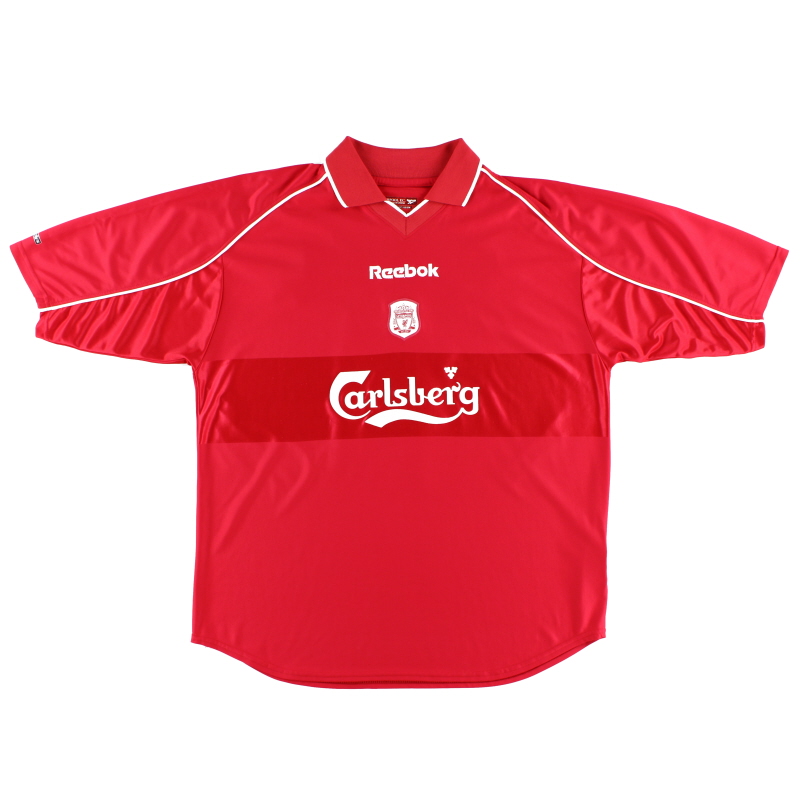 2000-02 Kemeja Liverpool Reebok Home XL - 201334