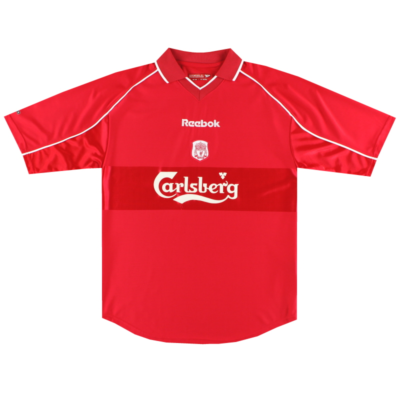 2000-02 Ливерпуль Reebok Домашняя рубашка L - 201334