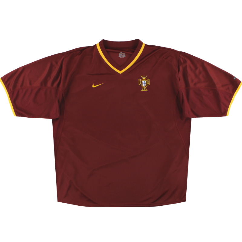 2000-02 Portugal Nike Home Shirt L