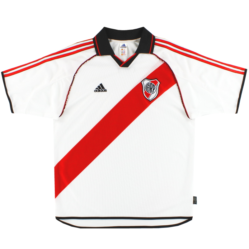 2000-02 River Plate adidas Player Issue Home Shirt *Mint* L