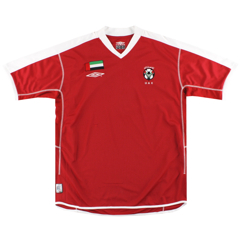 2000-02 UAE Umbro Away Shirt XL