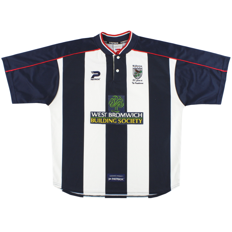 2000-02 Camiseta local del West Brom Patrick L