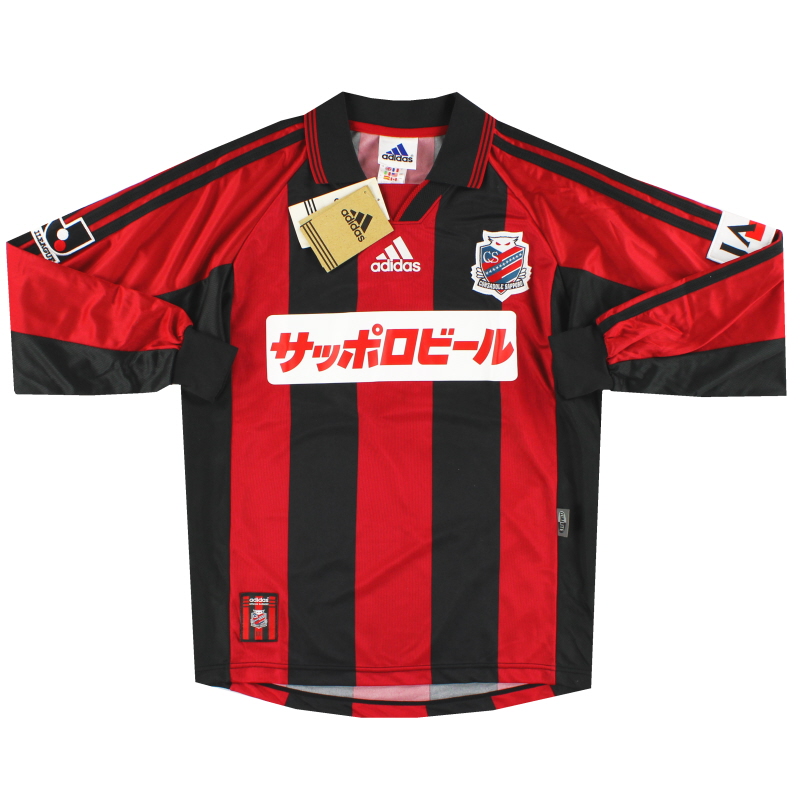2000 Consadole Sapporo adidas Home Shirt *w/tags* L/S S - 756372 - 4520919284231