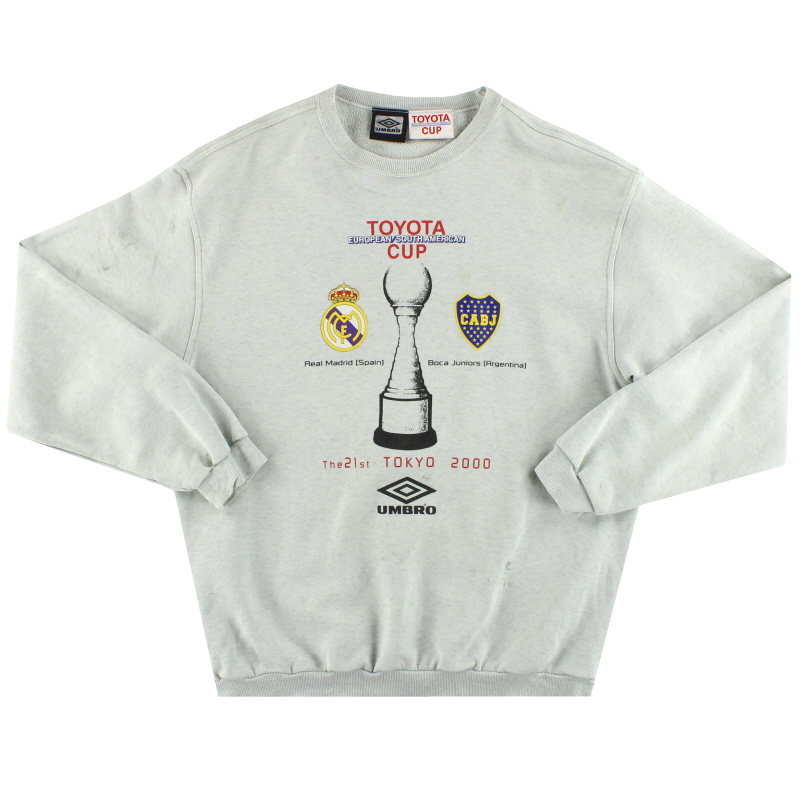 2000 Intercontiental Cup Umbro Sweatshirt S