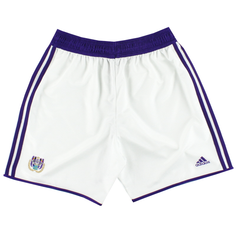2001-02 Anderlecht adidas Home Shorts *Mint* M - 695440