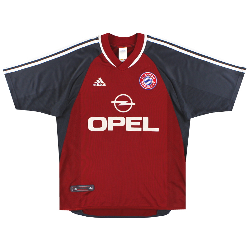 2001-02 Bayern Munich adidas Home Shirt S