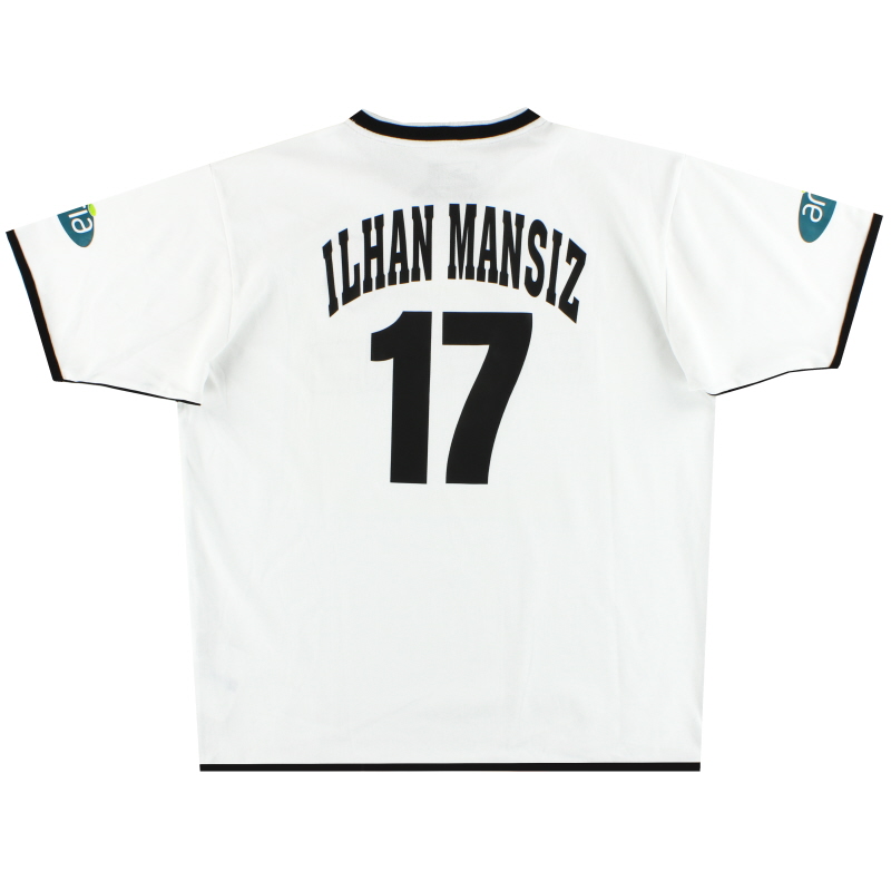 2001-02 Besiktas Puma Home Shirt Ilhan Mansiz #17 L