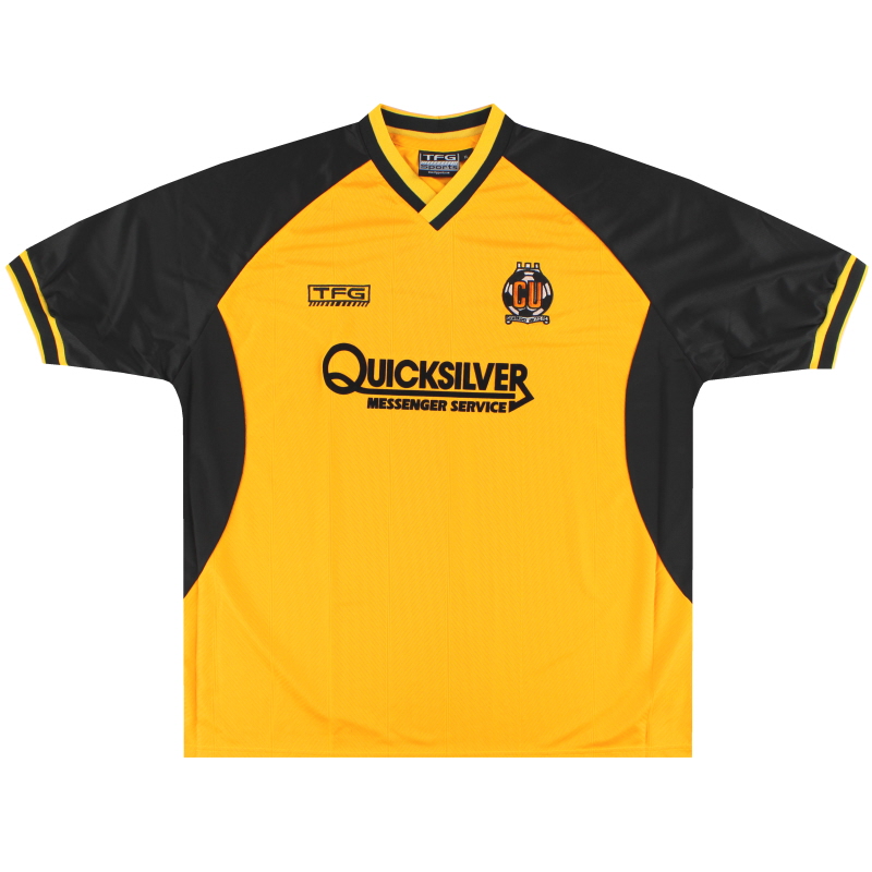 2001-02 Cambridge United Heimtrikot *Neuwertig* XL