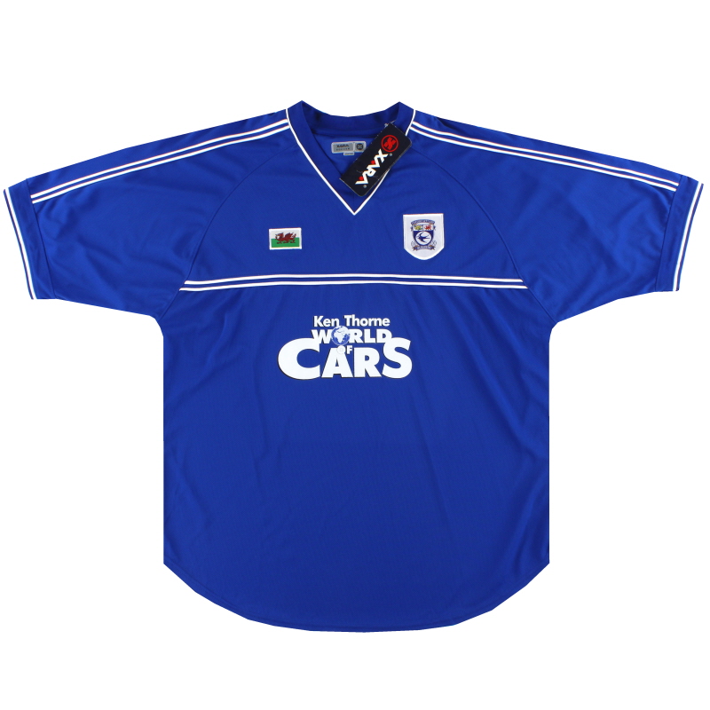 2001-02 Cardiff Home Shirt *w/tags* XL