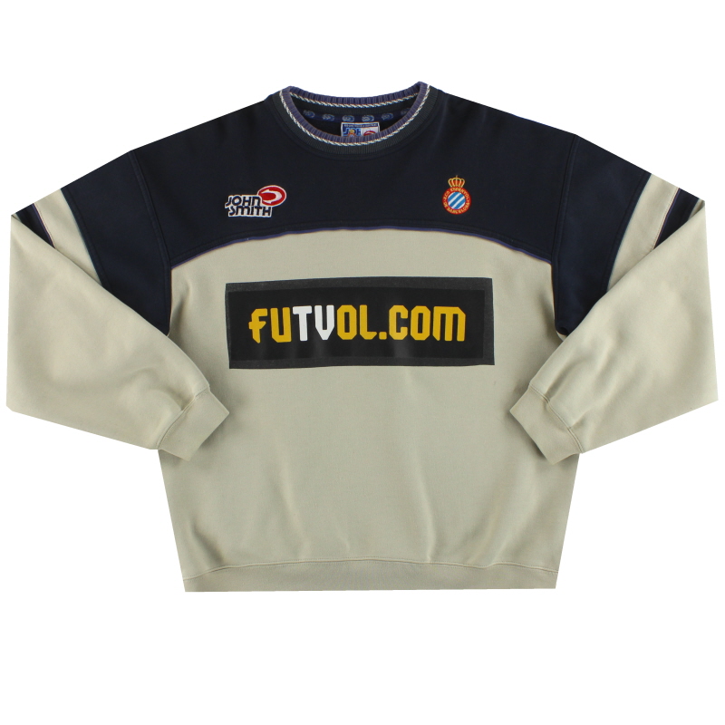 2001-02 Espanyol John Smith Sweatshirt L