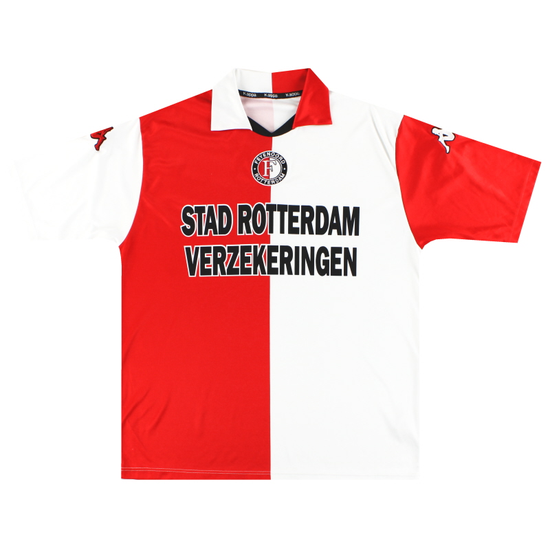 2001-02 Feyenoord Kpppa Home Shirt XL