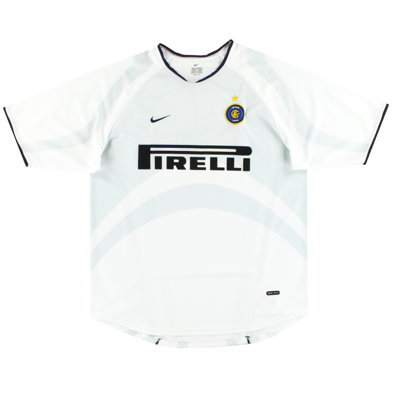 2001-02 Inter Milan Nike Away Shirt *Mint* L