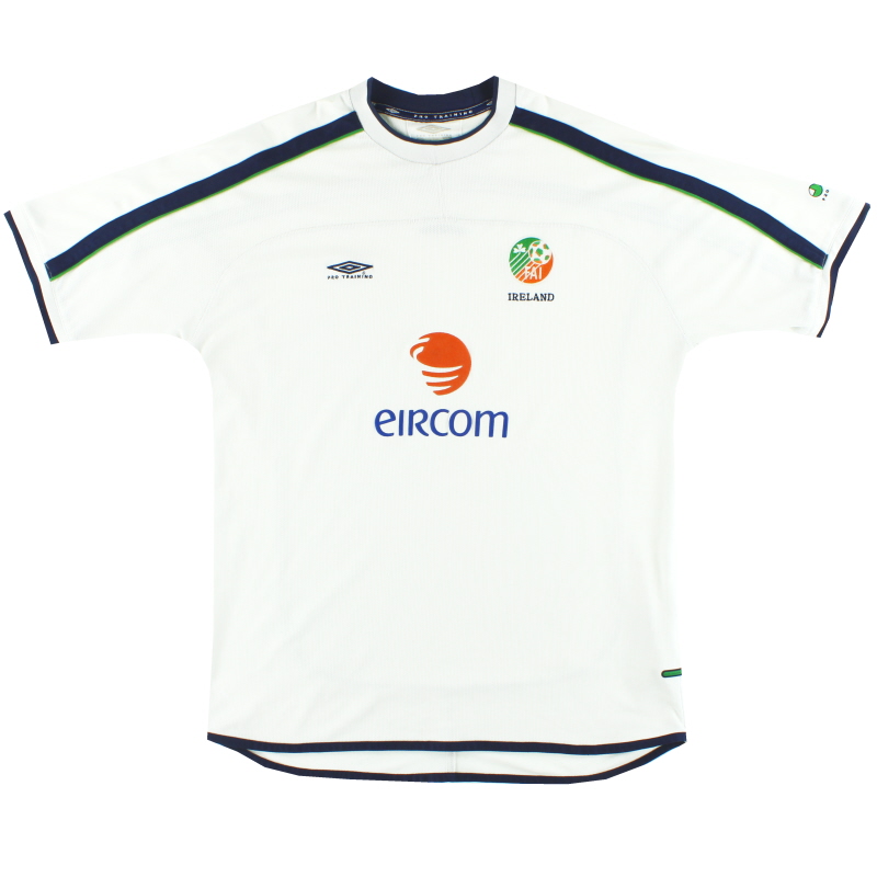 2001-02 Ireland Umbro Pro Training Top L