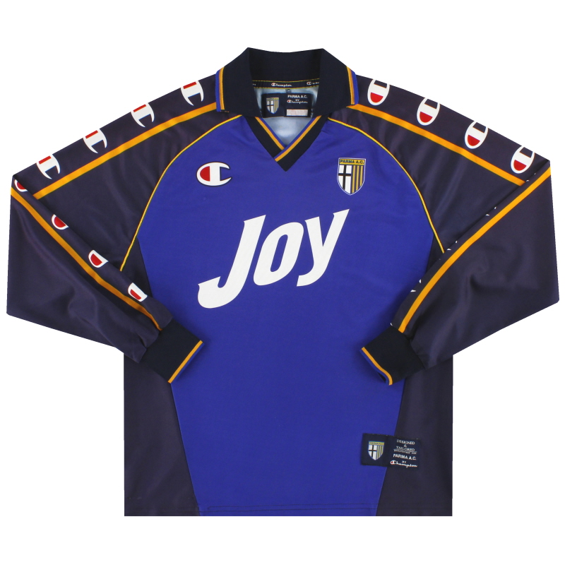 2001-02 Parma Champion Training Shirt L/S S