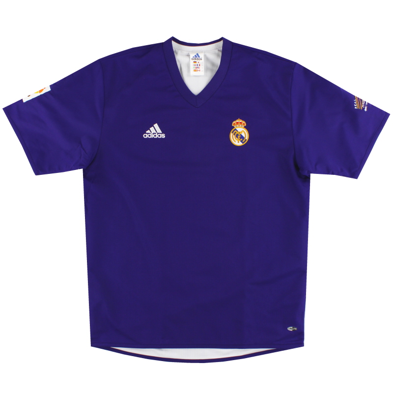 2001-02 Real Madrid adidas Centenary Third Shirt *Mint* M