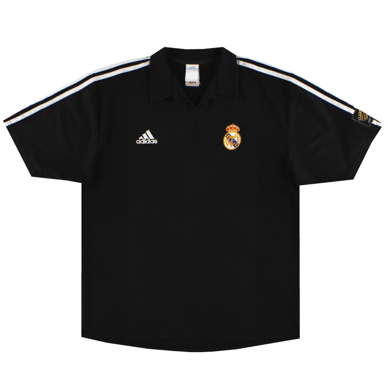 2001-02 Real Madrid adidas CL Away Shirt L - 156651