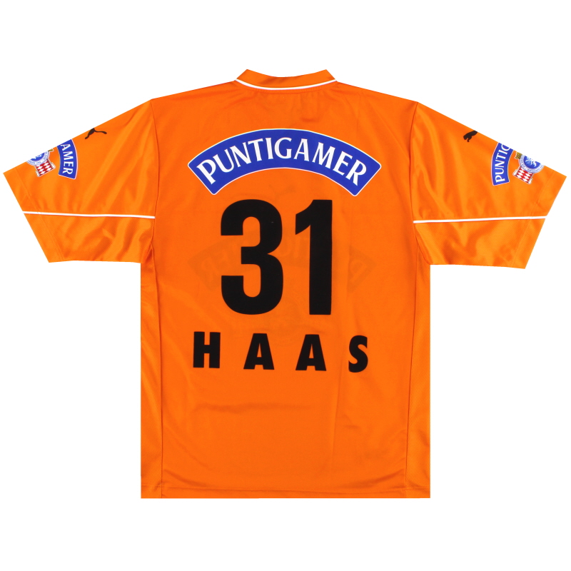 2001-02 Sturm Graz Puma Away Shirt Haas #31 L