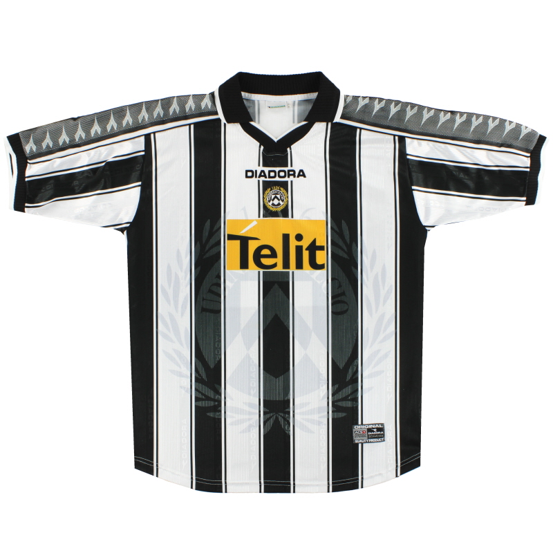 2001-02 Udinese Diadora Home Shirt *Mint* XL