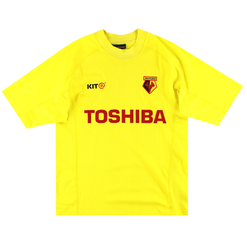 Camiseta local del Watford 2001-02 M