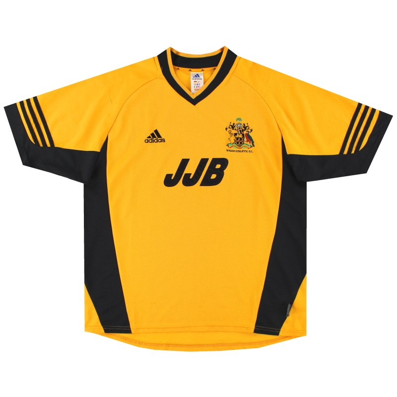 2001-02 Wigan Camiseta adidas visitante L