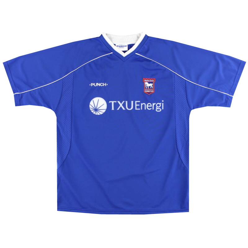 2001-03 Ipswich Punch Home Shirt XXL