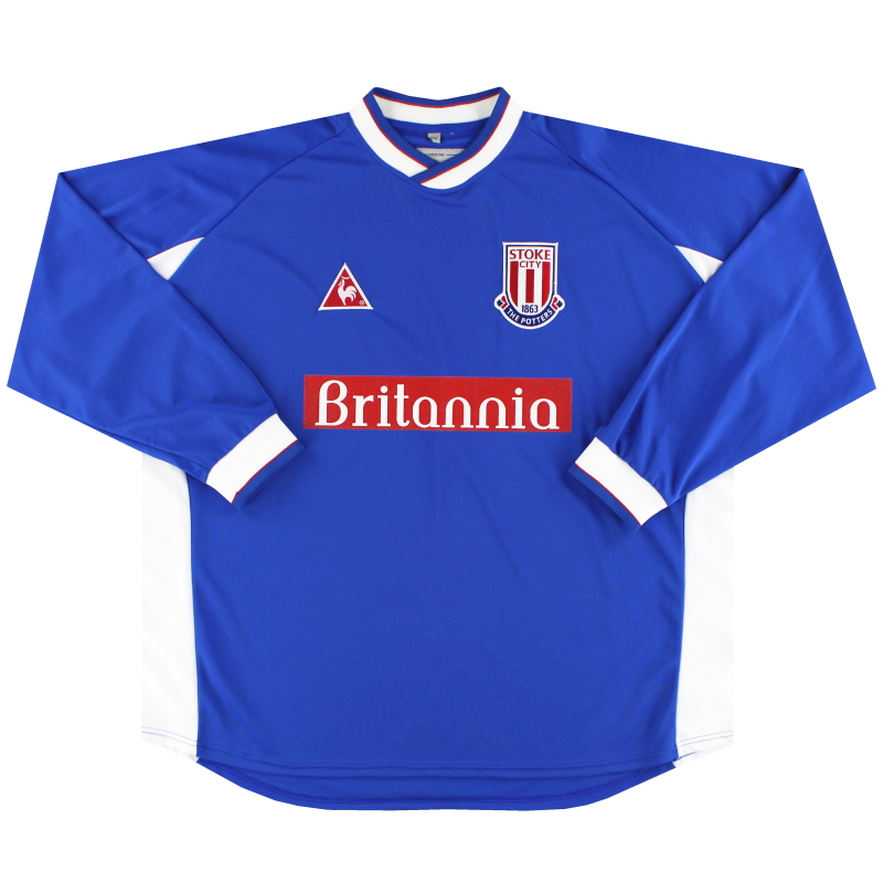 2001-03 Stoke City Le Coq Sportif Away Shirt L/S XXXL