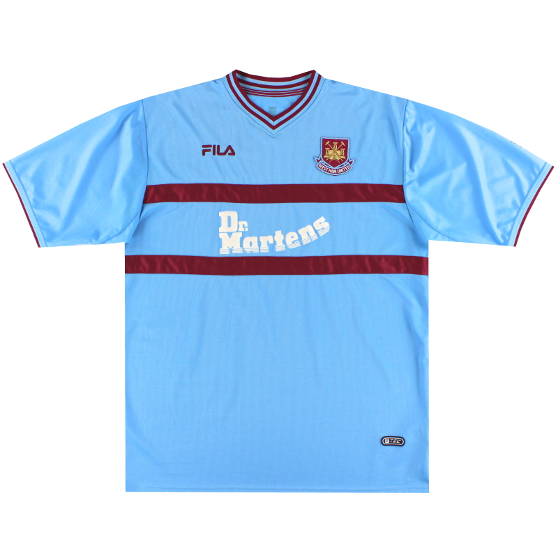 2001-03 West Ham Fila Away Shirt XXL