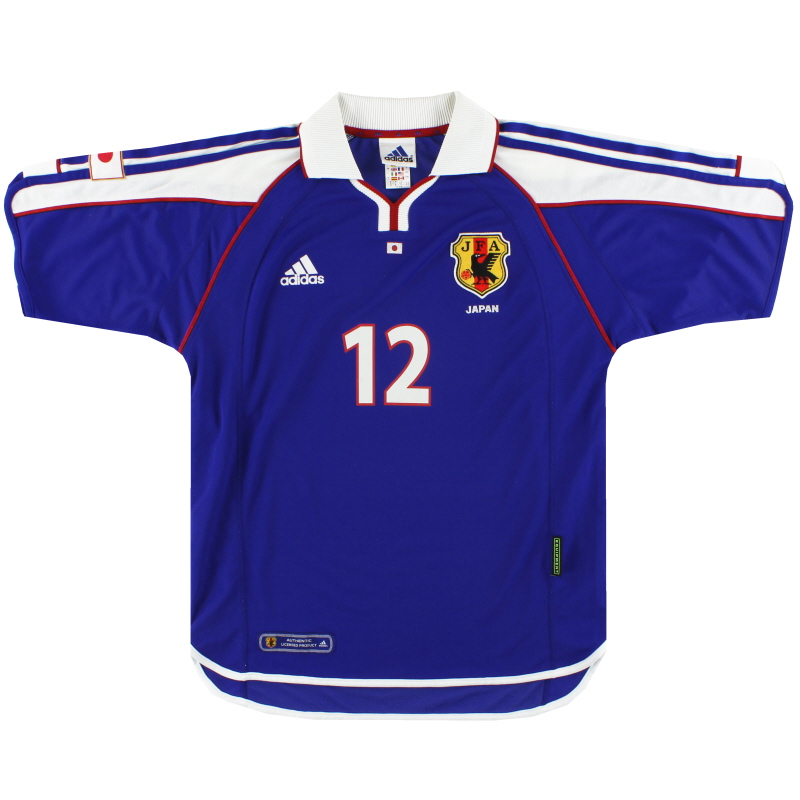 2001 Japan adidas Player Isssue Home Shirt #12 L - 139023