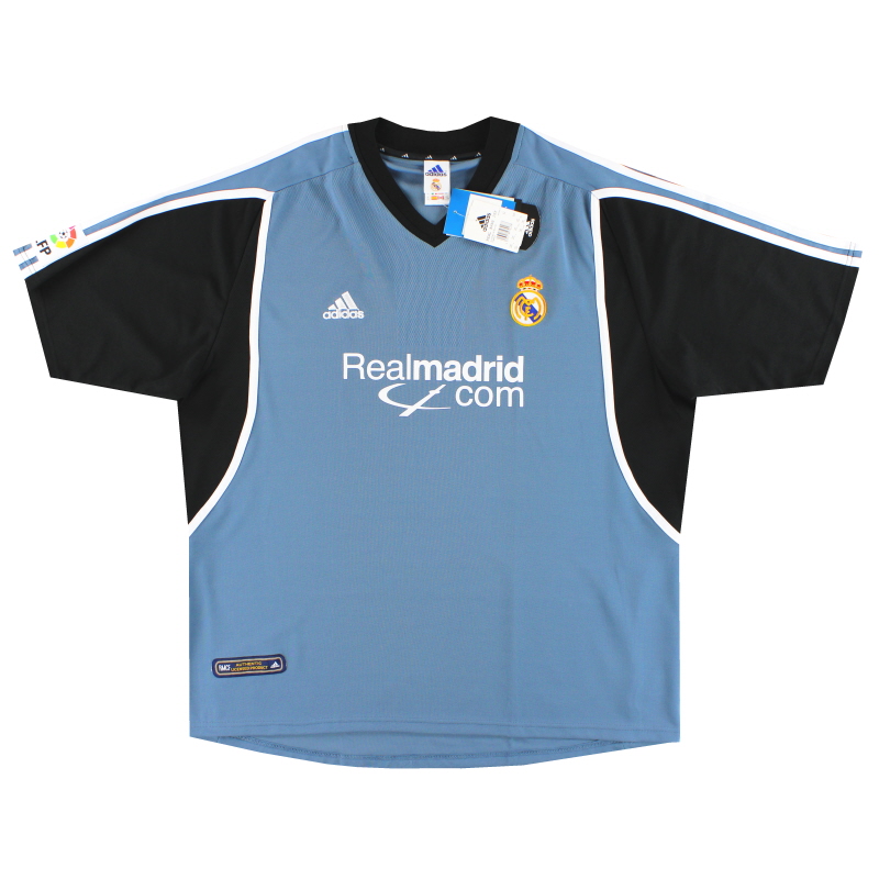 2001 Real Madrid adidas Third Shirt *BNIB* XXL - 695853 - 4033918930288