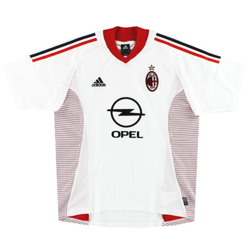 2002-03 AC Milan adidas Away Shirt *Mint* M