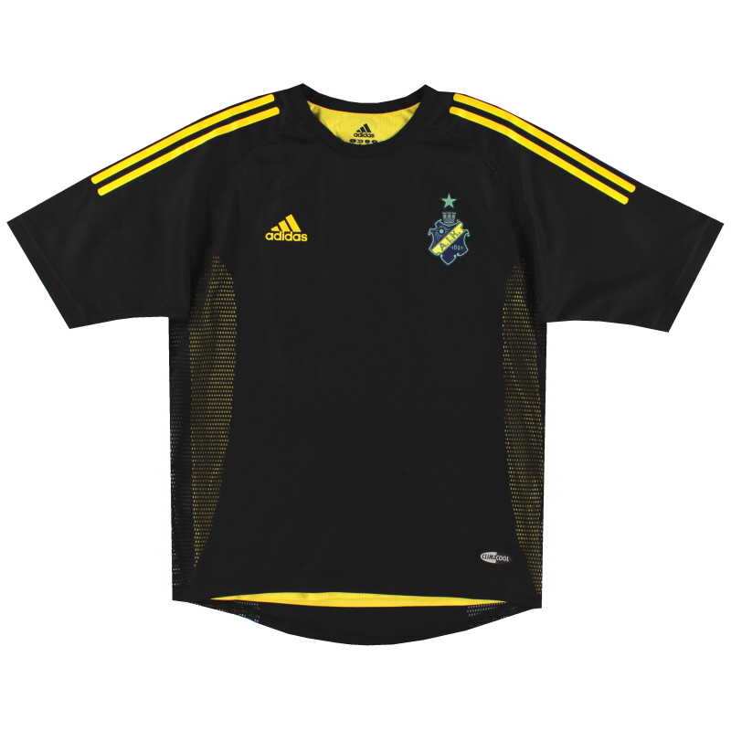 2002-03 AIK 스톡홀름 아디다스 플레이어 이슈 홈 셔츠 M