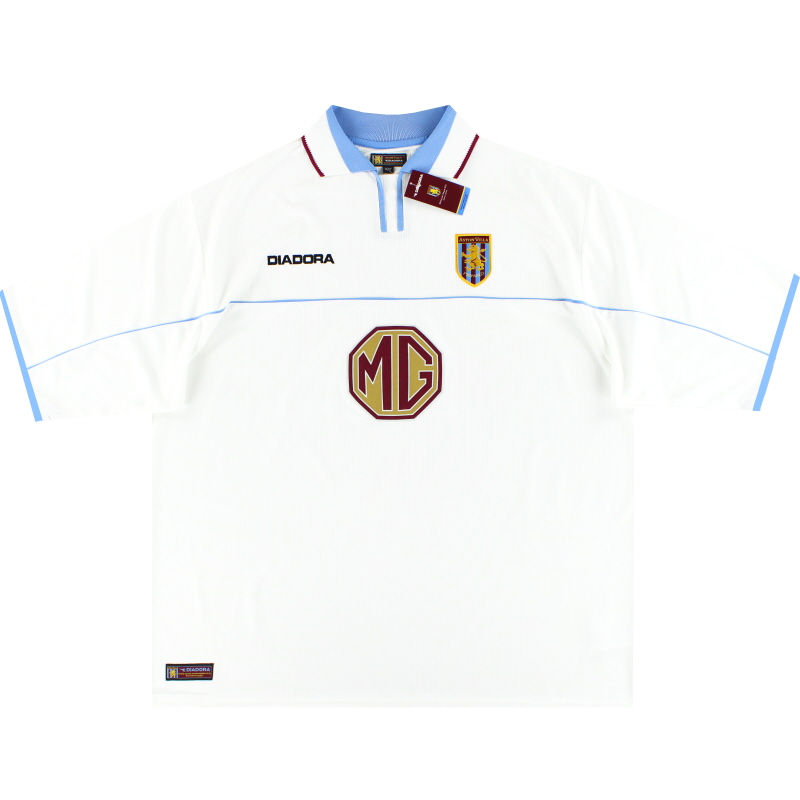 2002-03 Aston Villa Diadora Away Shirt *w/tags* XXXL