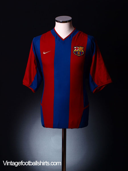 2002-03 Barcelona Home Shirt XL for sale