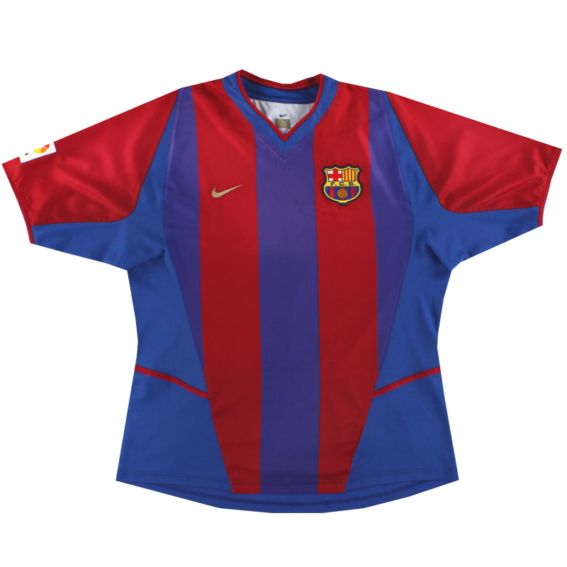 2002-03 Barcelona Nike Home Shirt L - 184633