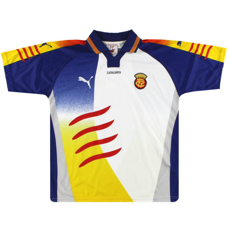 2002-03 Catalunya Puma Home Shirt L