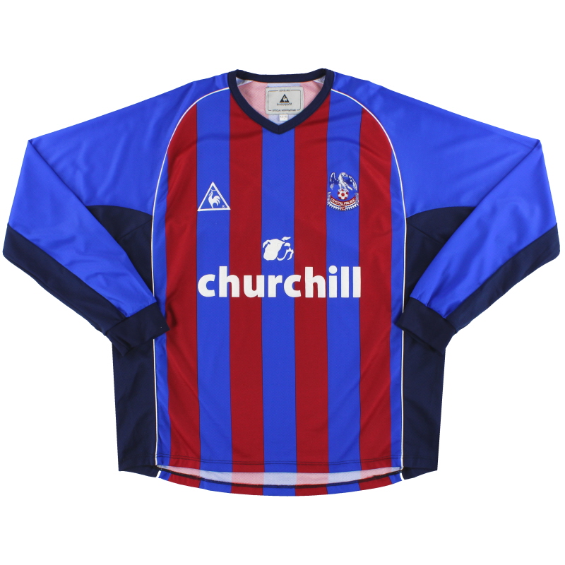 2002-03 Crystal Palace Le Coq Sportif Home Shirt L/S XL