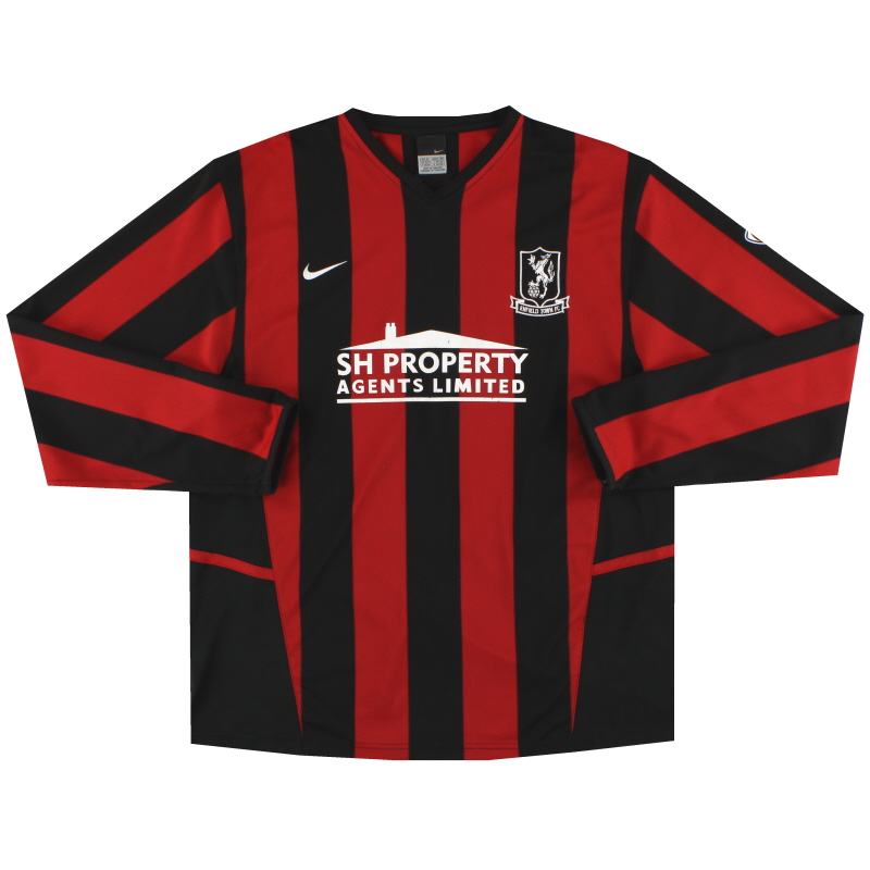 2002-03 Enfield Town Nike Away Shirt L/S XL