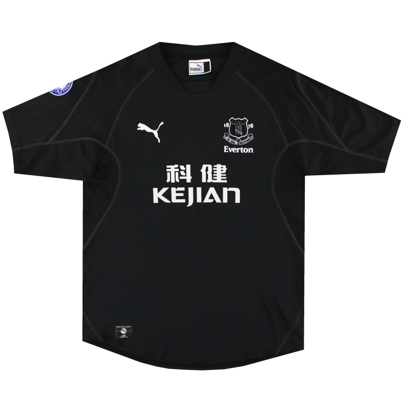 Tercera camiseta del Everton Puma 2002-03 * Menta * L