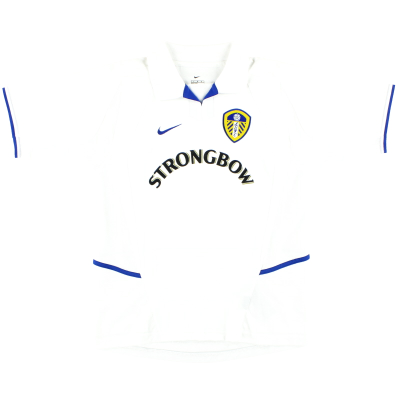 2002-03 Leeds Nike Home Shirt XXL