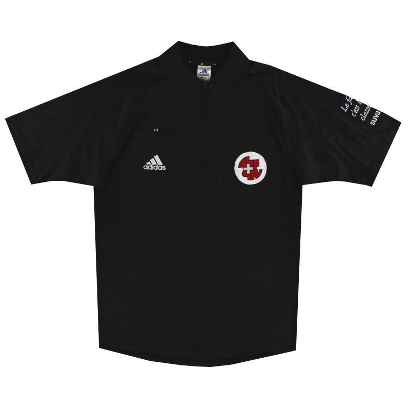 2002-03 Switzerland F.A adidas Referee Shirt M