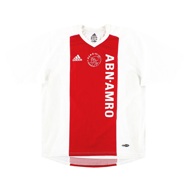 2002-04 Ajax Adidas Speler Uitgave Thuisshirt XL