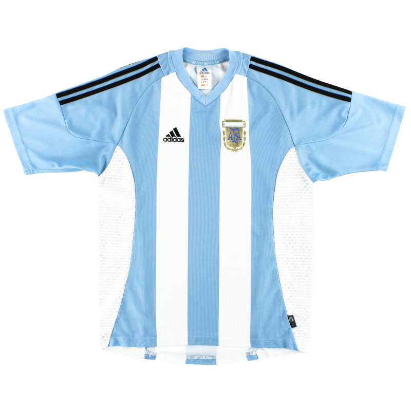 2002-04 Argentina adidas Home Shirt L - 167309