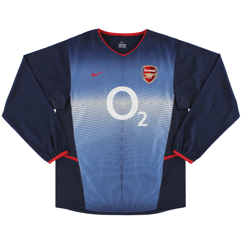 2002-04 Arsenal Nike Away Shirt L/S M - 184989