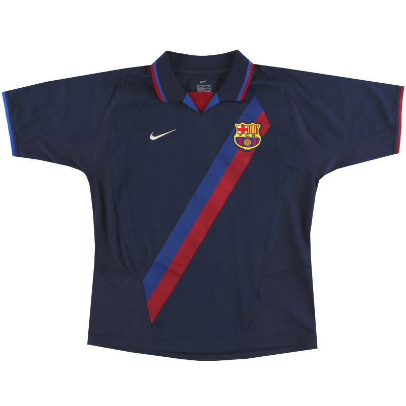 2002-04 Barcelona Nike Away Shirt L.Boys