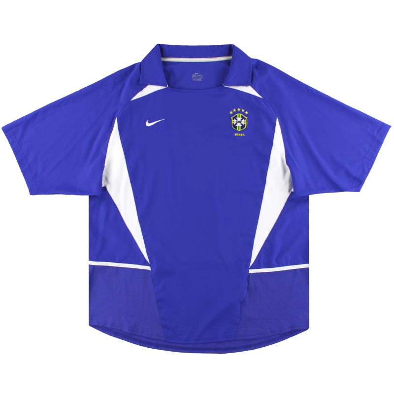 2002-04 Brazil Nike Away Shirt *Mint* M - 182266