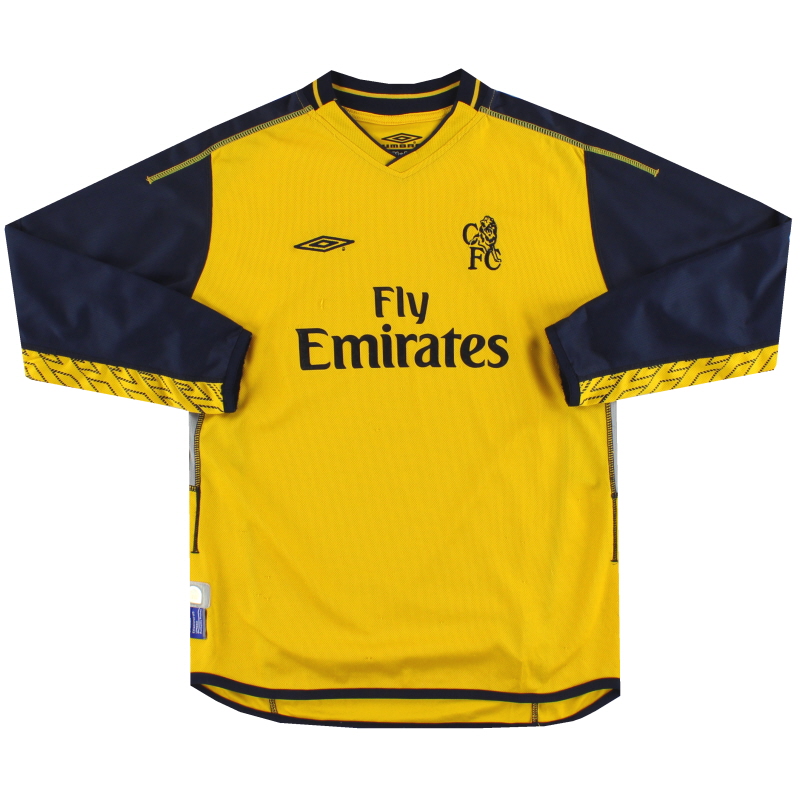 2002-04 Chelsea Umbro Goalkeeper Shirt L.Boys 