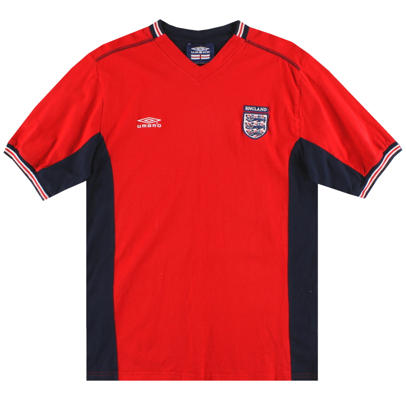 2002-04 Inghilterra Umbro Maglia per il tempo libero L